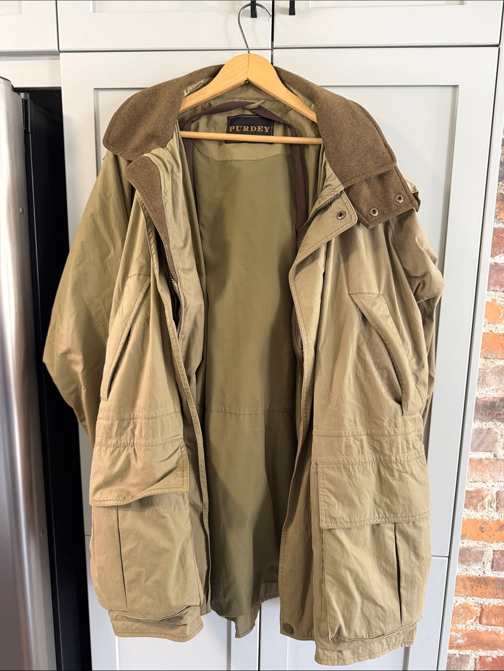 Vintage Purdey Olive Green Field Jacket